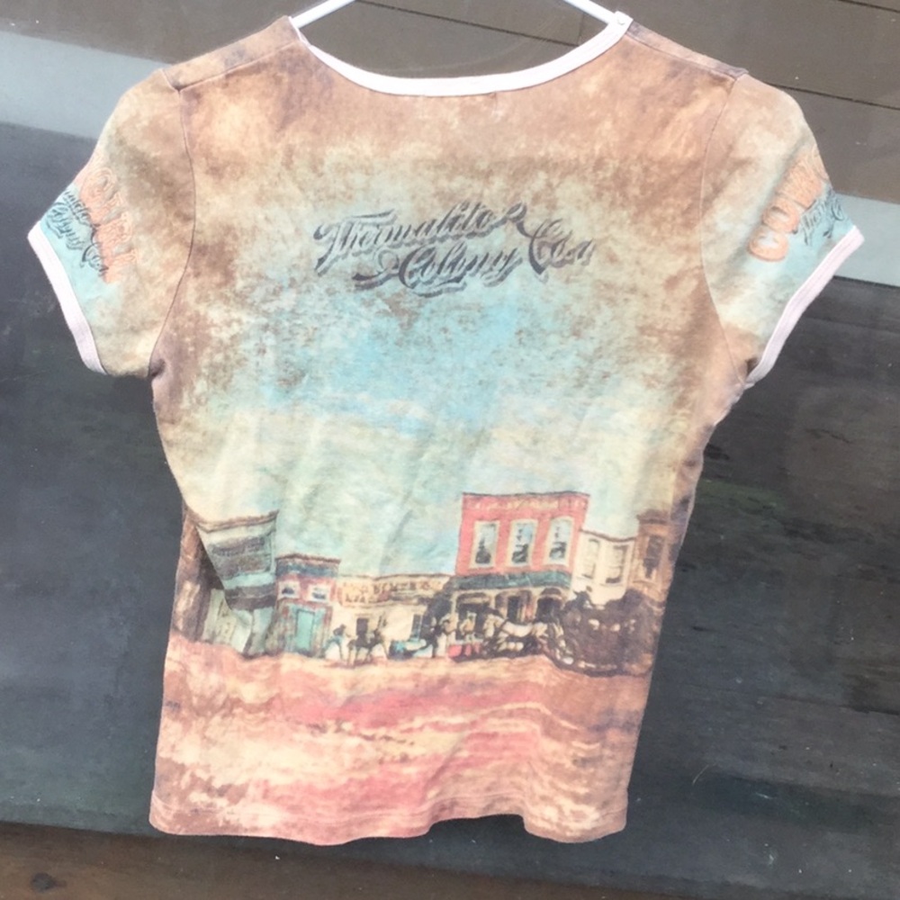 Skinny Minnie cowboy cowgirl boho rodeo barrel racing western tee shirt farmer’s - Picture 6 of 8